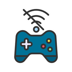 Disconnect icon vector image. Suitable for mobile apps, web apps and print media.