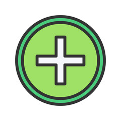 Obraz premium Medical icon vector image. Suitable for mobile apps, web apps and print media.