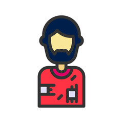 Poor icon vector image. Suitable for mobile apps, web apps and print media.