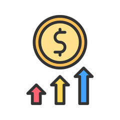 Sale icon vector image. Suitable for mobile apps, web apps and print media.