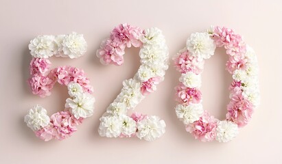 520 Floral Celebration A beautiful arrangement of flowers for love and romance