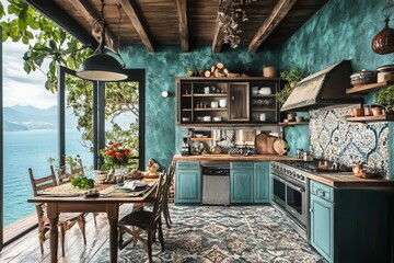 Fototapeta premium Modern Marocco style interior design