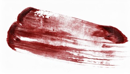 Fototapeta premium red paint stroke texture for halloween design, abstract blood smear for web, print, branding, and graphic resources, high quality vector illustration