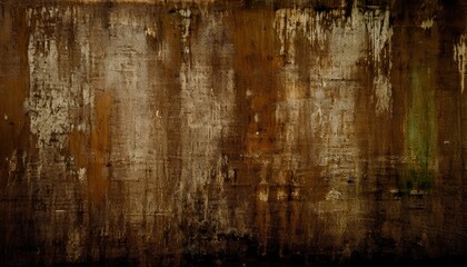 Obraz premium abstract brown texture with eerie dark tones, perfect for halloween themed design, print, and web graphics high resolution texture background for creative use