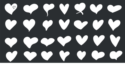 Line kid pencil color brush hand drawn chalk vector element set. Texture brush chalk stroke kid heart, star, arrow element hand drawn sketch scribble