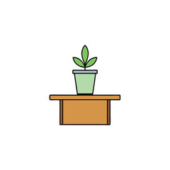 plant in a pot