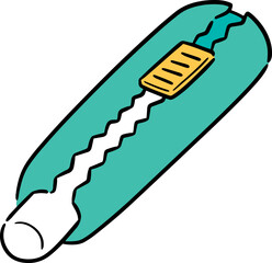 Illustration of mechanical eraser
