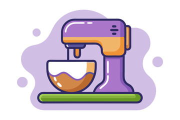 Basic Mixer Outline Vector Design