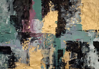 Abstract artwork with dynamic lines and soft colors, creating a harmonious and modern composition, perfect for contemporary interior design and artistic projects
