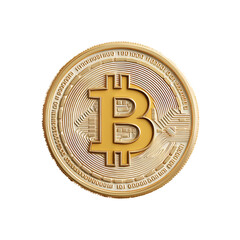 Golden Bitcoin Cryptocurrency