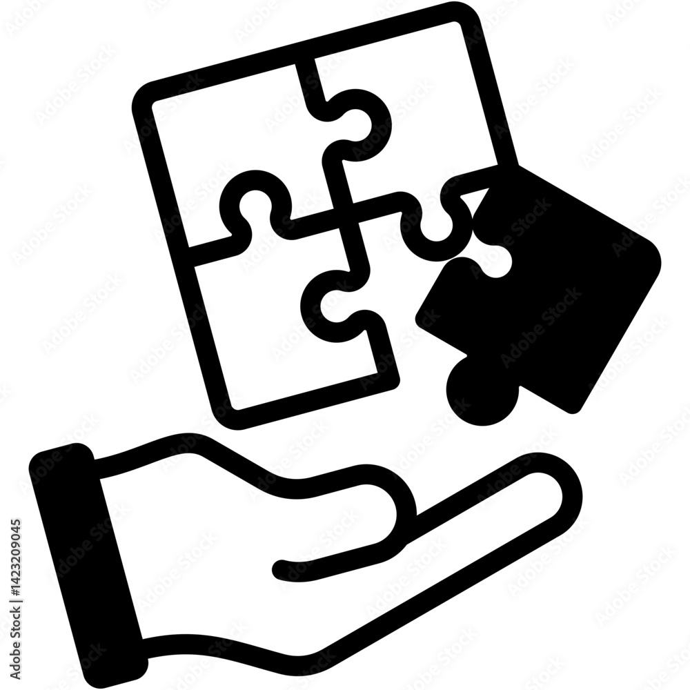 Aufkleber problem solving icon