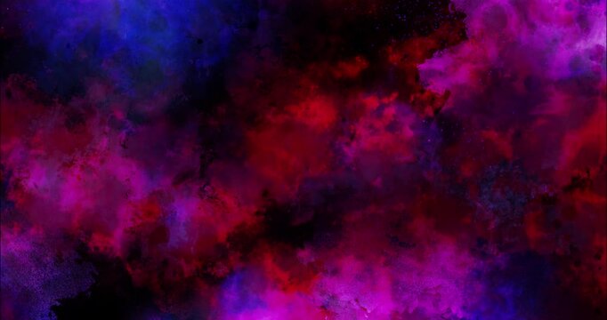 暗闇に赤が混ざり合う不気味な背景イラスト動画