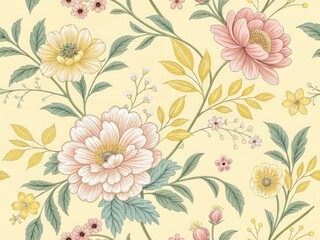 seamless floral background