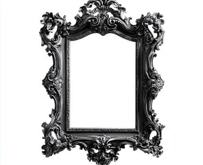 Ornate Black Frame