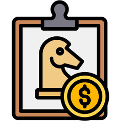 Economy Strategic Icon