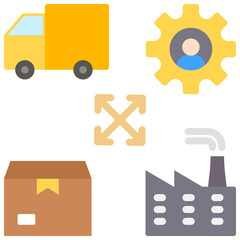 Supply Chain Icon