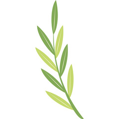 Obraz premium Hand Drawn Leaf