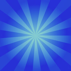 Sunburst of orange hues emanates from a central point