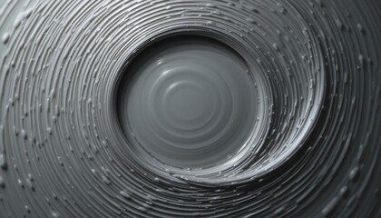 Obraz premium Spinning water vortex abstract studio digital animation calm environment close-up view fluid dynamics concept