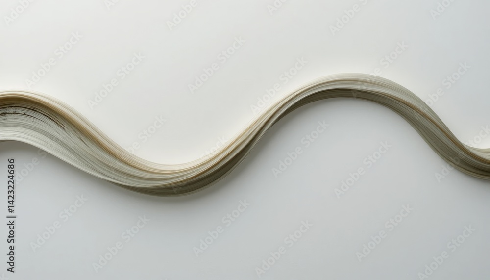 Poster artistic wave pattern creation studio photography minimalism close-up abstract concepts for visual i