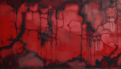 blood red abstract texture with black streaks perfect for halloween themed designs, web backgrounds, or print media, high-quality textured graphic resource