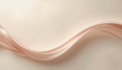 Graceful flowing wave abstract background digital art soft textures aesthetic composition minimalist design