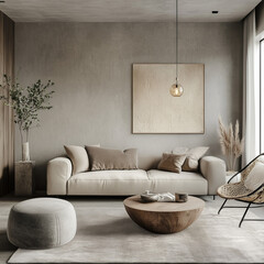 Modern Scandinavian Living Room Interior