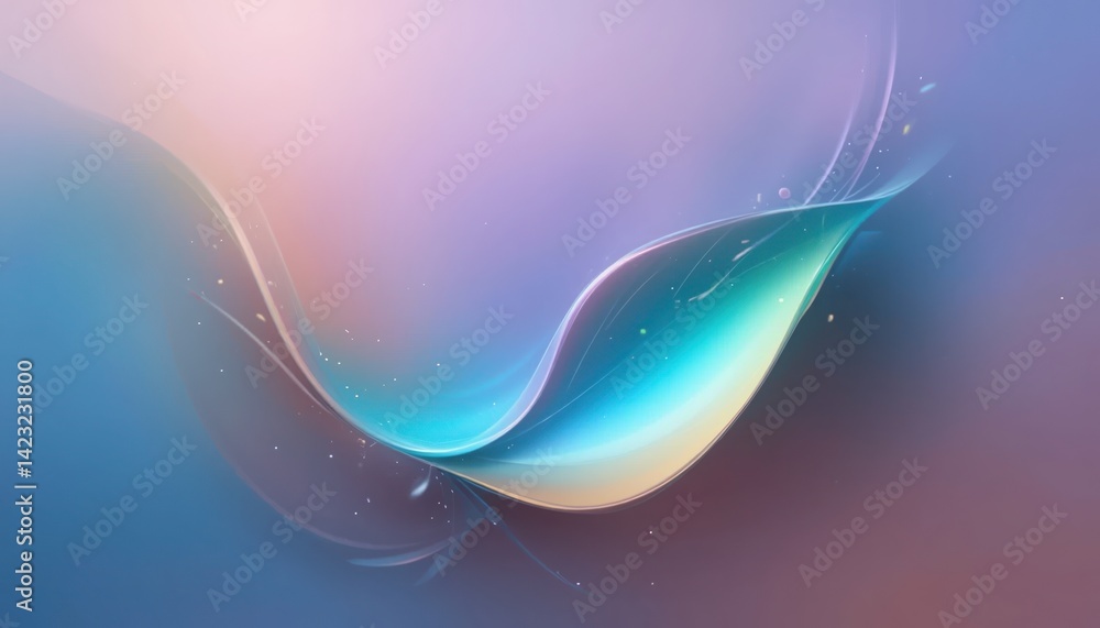 Poster fluid motion abstract artwork digital creation colorful background artistic expression modern design