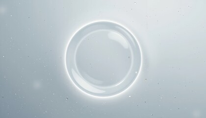 Floating bubble phenomenon underwater scene visual art calm environment close-up view abstract concept for artistic representation