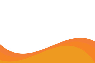orange wave background