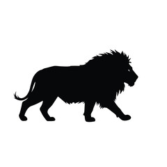 Jungle animals. Cute safari wild mammals. Funny exotic mammal, bird and reptile. Elephant, parrot, lion, crocodile, turtle and palm tree. Kids vector set.