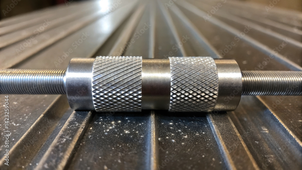 Poster precision lathe tool rests on shop surface showcasing its intricate design and craftsmanship