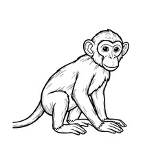 Jungle animals. Cute safari wild mammals. Funny exotic mammal, bird and reptile. Elephant, parrot, lion, crocodile, turtle and palm tree. Kids vector set.