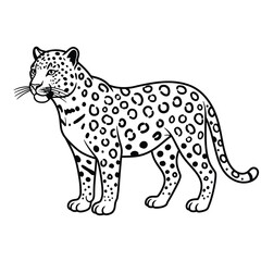 Jungle animals. Cute safari wild mammals. Funny exotic mammal, bird and reptile. Elephant, parrot, lion, crocodile, turtle and palm tree. Kids vector set.