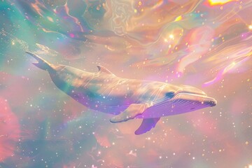 Whale photo animal fish underwater.