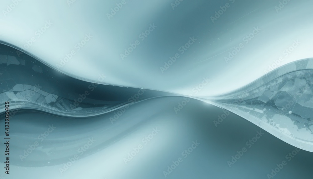 Poster fluid motion abstract art digital creation contemporary design minimalistic environment aesthetic vi