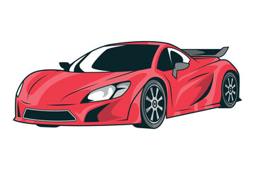 Cartoon Car Vector Illustration