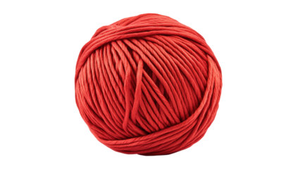 Red ball of yarn