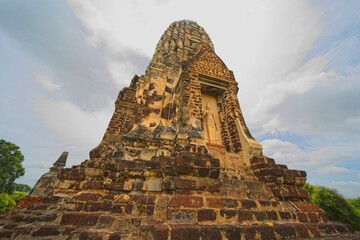 Wat Ratchaburana in Ayutthaya, Thailand.