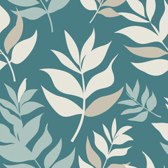 Fototapeta premium soft Floral seamless pattern background