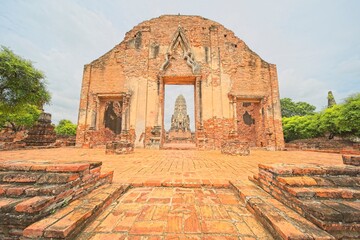 Wat Ratchaburana in Ayutthaya, Thailand.