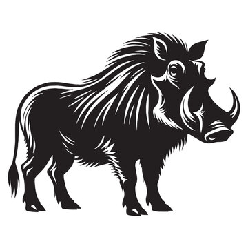recommend clip art: Sleek warthog silhouette vector created for high-quality professional artwork – warthog silhouette – warthog vector – warthog illustration – silhouette of warthog – warthog icon
                    
                    