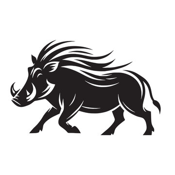 recommend clip art: Unique warthog silhouette vector with smooth, bold lines for creative projects – warthog silhouette – warthog vector – warthog illustration – silhouette of warthog – warthog icon
                    
                    