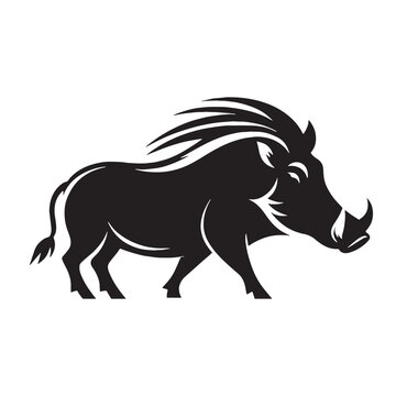 recommend clip art: Unique warthog silhouette vector for wildlife-inspired branding and logos – warthog silhouette – warthog vector – warthog illustration – silhouette of warthog – warthog icon
                    
                    