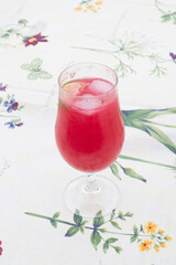 fresh strawberry smoothie