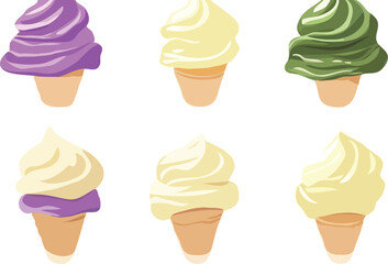 ice cream vector art
