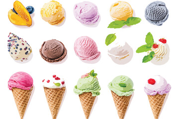 ice cream vector art