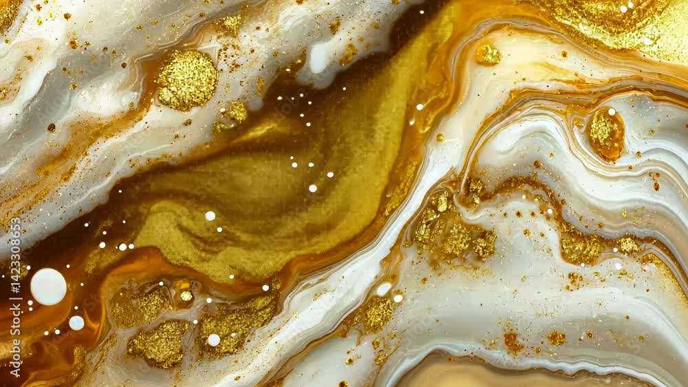 Poster discover mesmerizing golden swirls and patterns in an artistic masterpiece capturing elegance and be