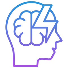 Obraz premium Depression Icon