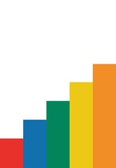Fototapeta premium Design template bauhaus stairs unique minimalist